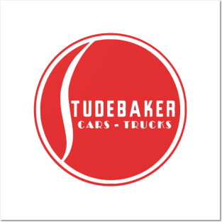 Studebaker Automobiles logo.  1935 -1963 Posters and Art